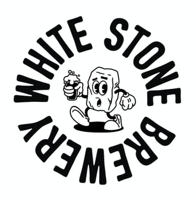 Логотип пивоварни White Stone