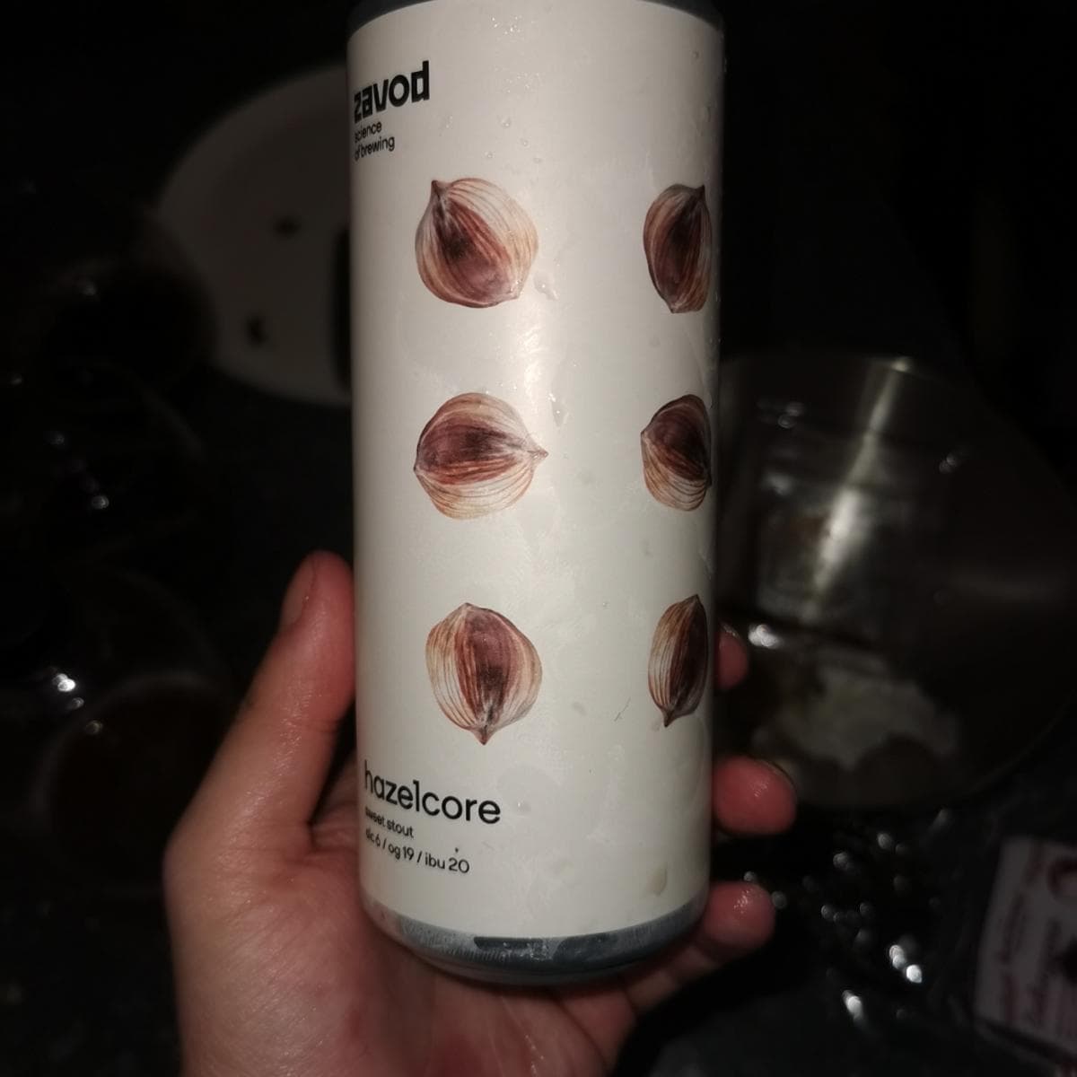 Пиво Zavod в подаче